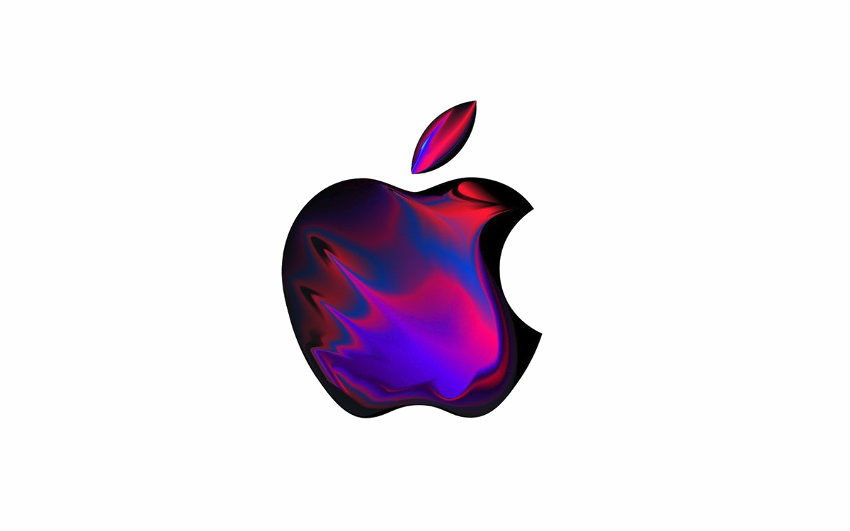 Download PNG image - Glossy Apple Logo PNG Image 