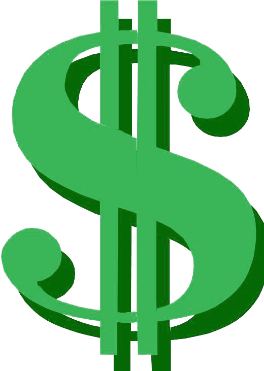 Download PNG image - Gold Dollar Sign PNG Clipart 