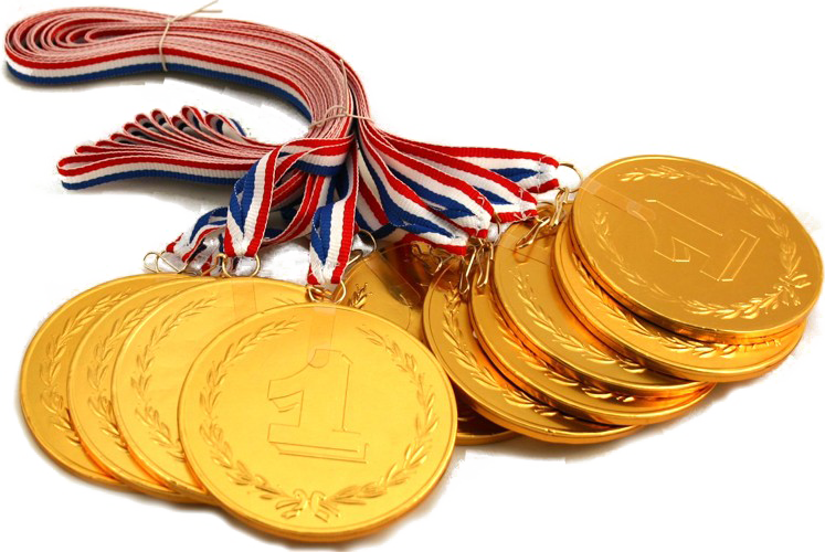 Download PNG image - Gold Medal Transparent PNG 
