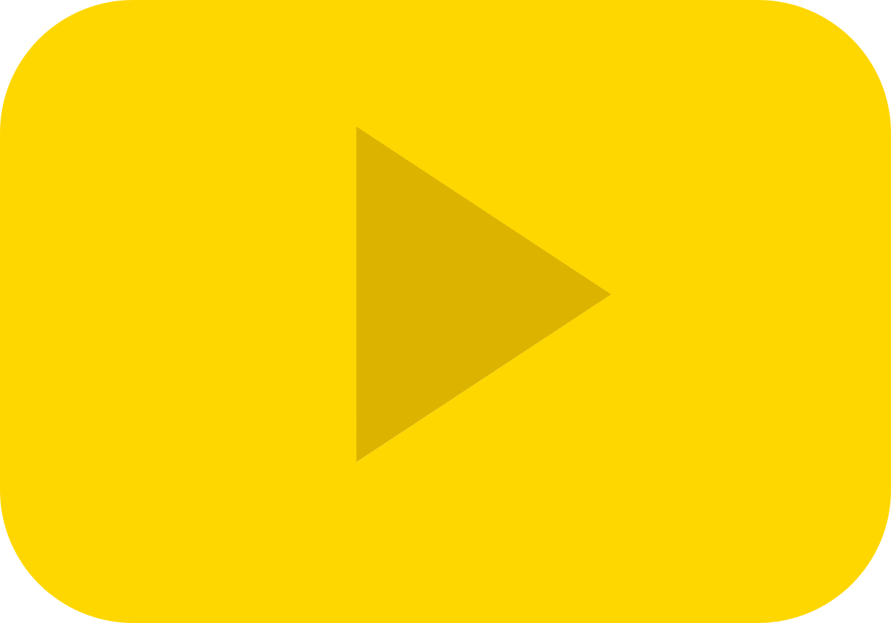 Download PNG image - Gold Play Button PNG File 