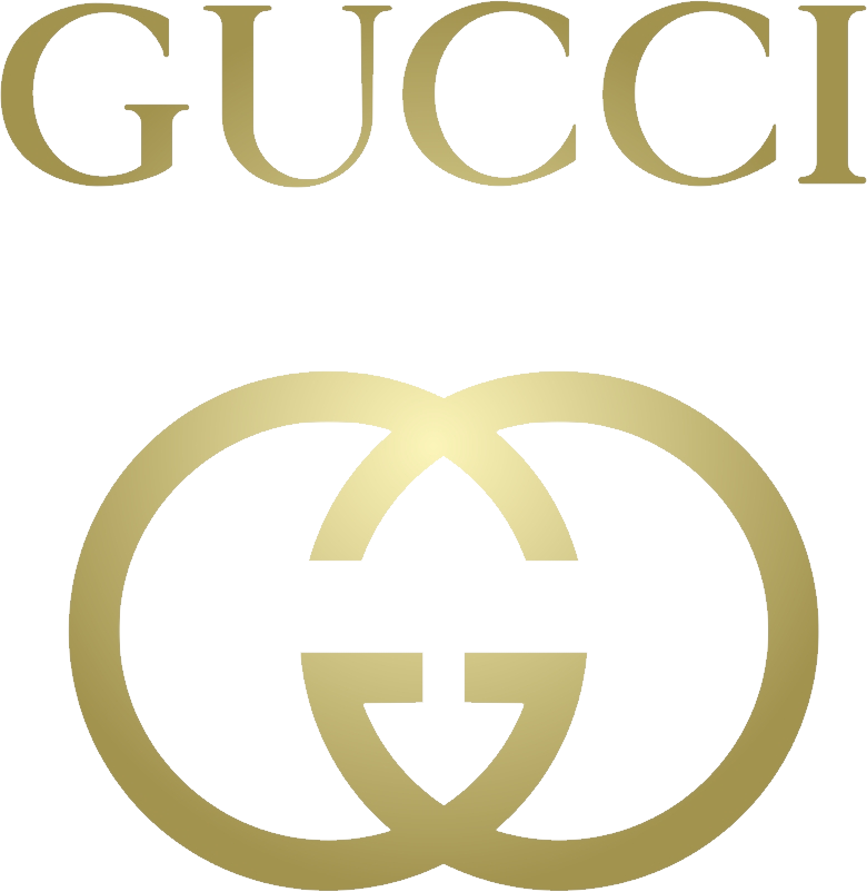 Download PNG image - Golden Gucci Logo PNG File 