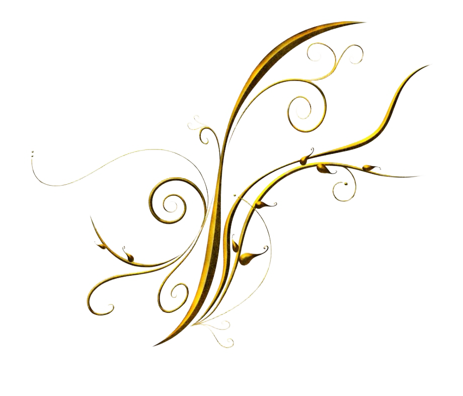 Download PNG image - Golden Ornaments PNG Photos 