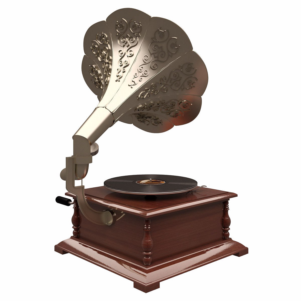 Download PNG image - Gramophone PNG Clipart 