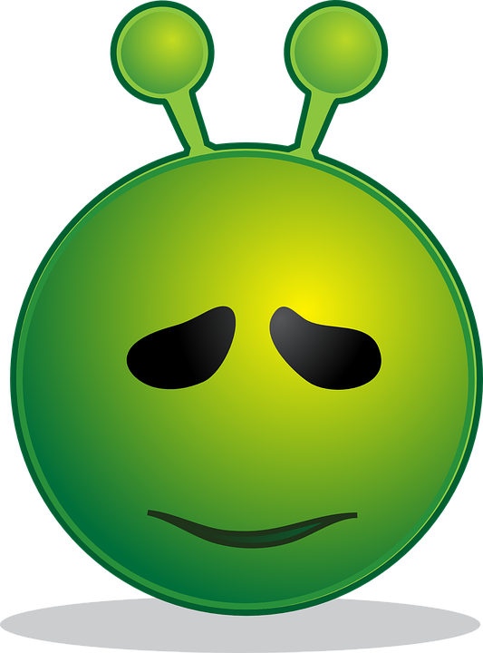 Download PNG image - Green Crazy Alien PNG Transparent Image 