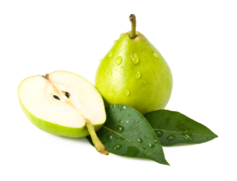 Download PNG image - Green Pear Vitamin K Levels PNG 