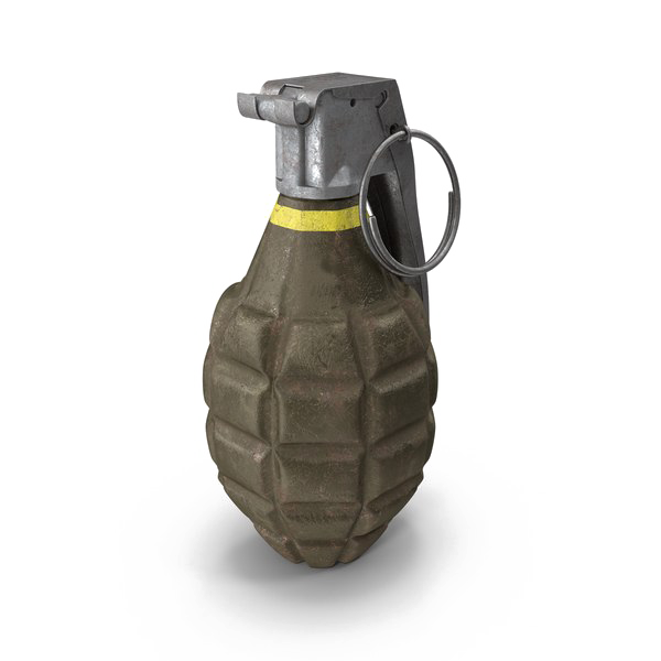 Download PNG image - Grenade PNG HD 