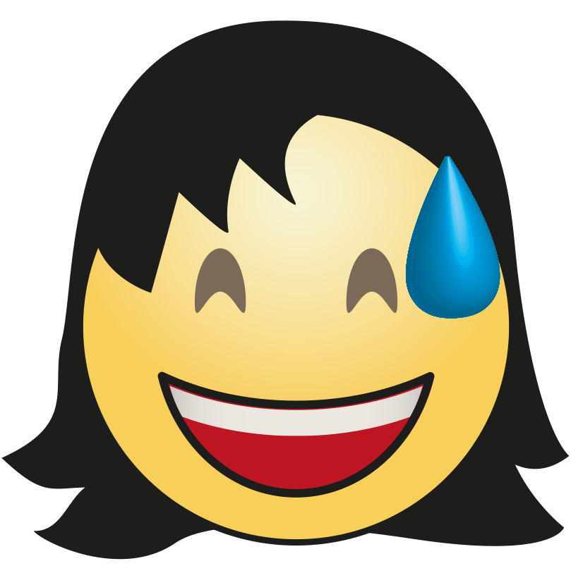 Download PNG image - Hair Girl Emoji PNG Photo 