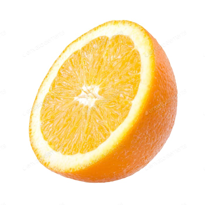 Download PNG image - Half Orange PNG Transparent Image 