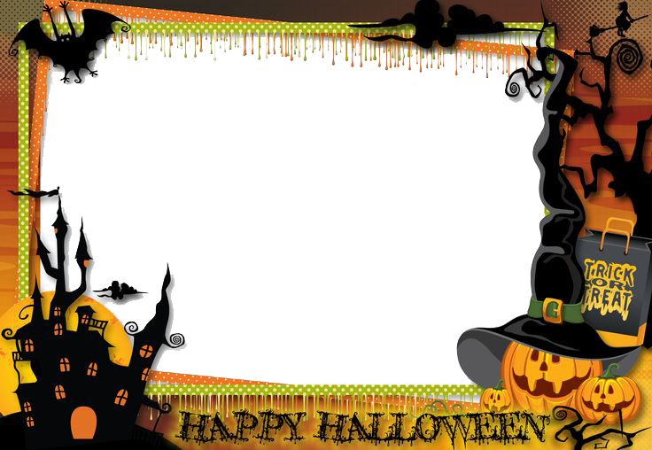 Download PNG image - Halloween Border PNG Clipart 
