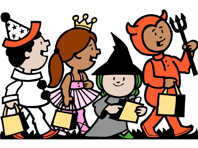 Download PNG image - Halloween Trick Or Treat PNG Photos 