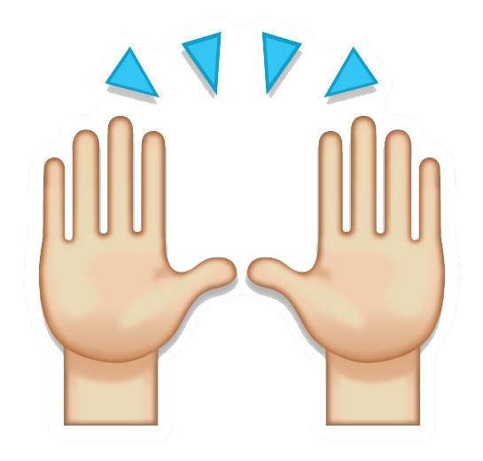 Download PNG image - Hand Emoji PNG Free Download 
