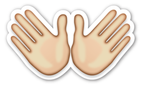 Download PNG image - Hand Emoji PNG Photos 