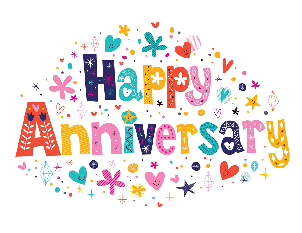 Download PNG image - Happy Anniversary PNG Transparent Image 