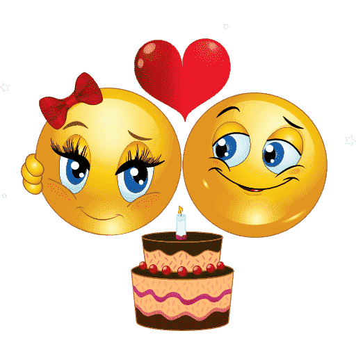 Download PNG image - Happy Birthday Emoji PNG Pic 