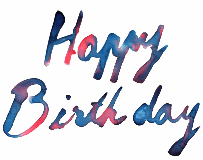 Download PNG image - Happy Birthday Text PNG Photos 