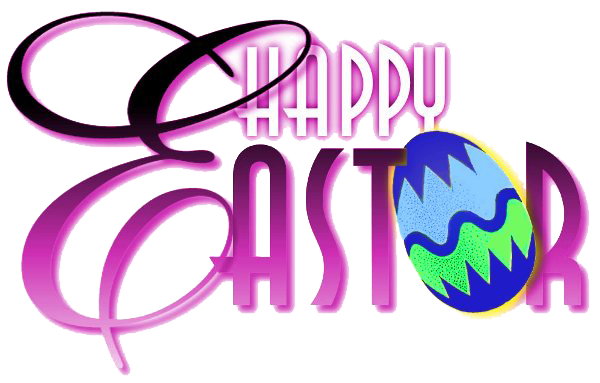 Download PNG image - Happy Easter Text PNG Transparent 