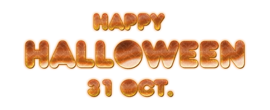 Download PNG image - Happy Halloween Text PNG Free Download 