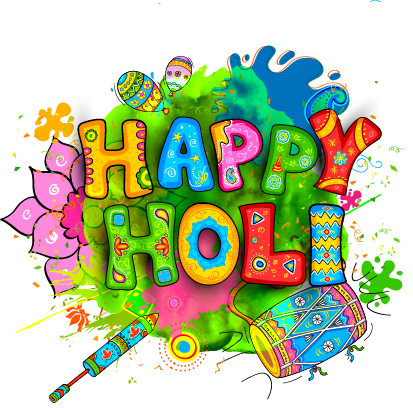 Download PNG image - Happy Holi Background PNG 