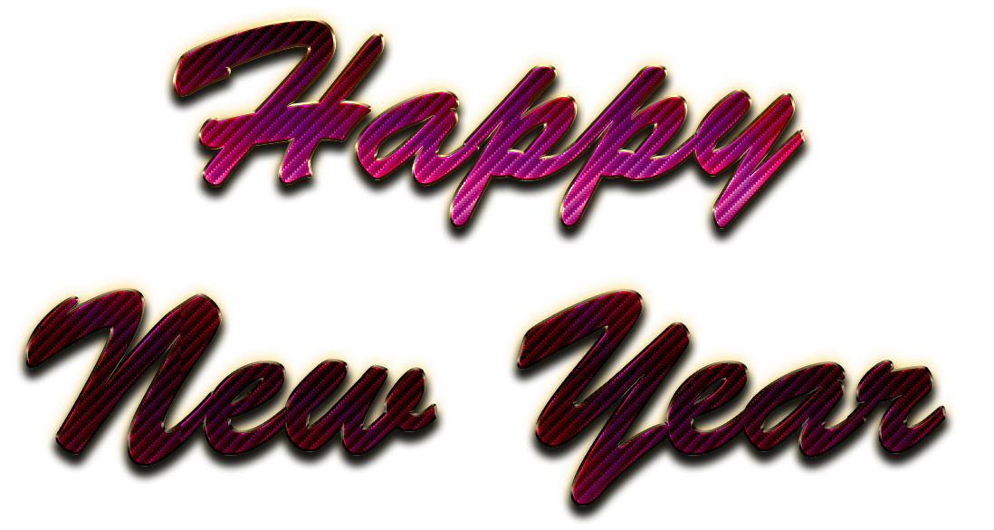 Download PNG image - Happy New Year Letter Transparent PNG 