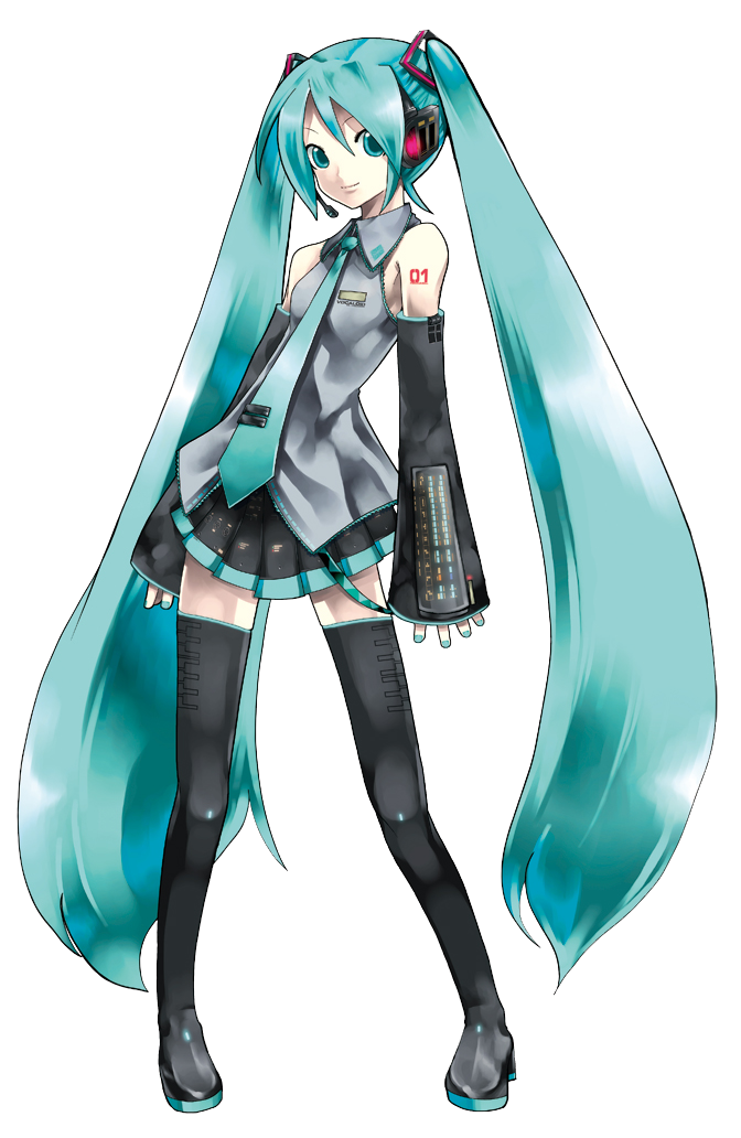 Download PNG image - Hatsune Miku PNG Clipart 
