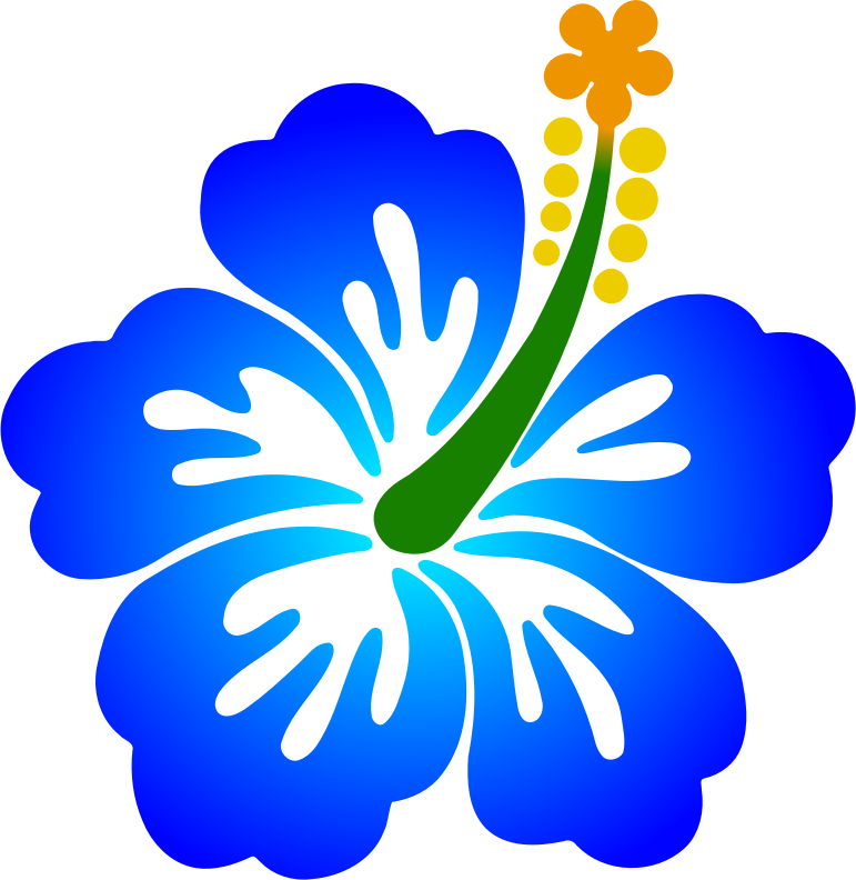 Download PNG image - Hawaiian Luau Aloha Flower PNG Clipart 