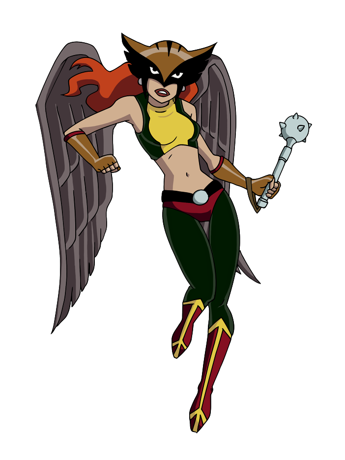 Download PNG image - Hawkgirl PNG Clipart 