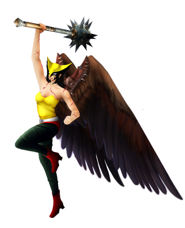 Download PNG image - Hawkgirl PNG Free Download 