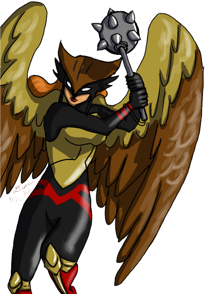 Download PNG image - Hawkgirl PNG Pic 