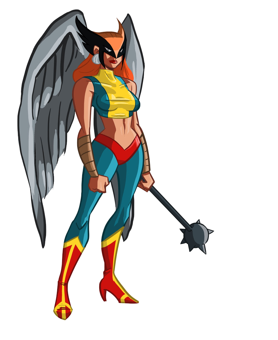 Download PNG image - Hawkgirl Transparent Background 