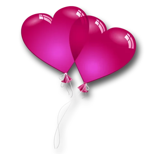 Download PNG image - Heart Balloon Transparent PNG 