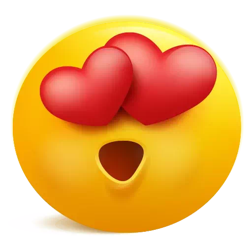 Download PNG image - Heart Eyes Emoji PNG Image 