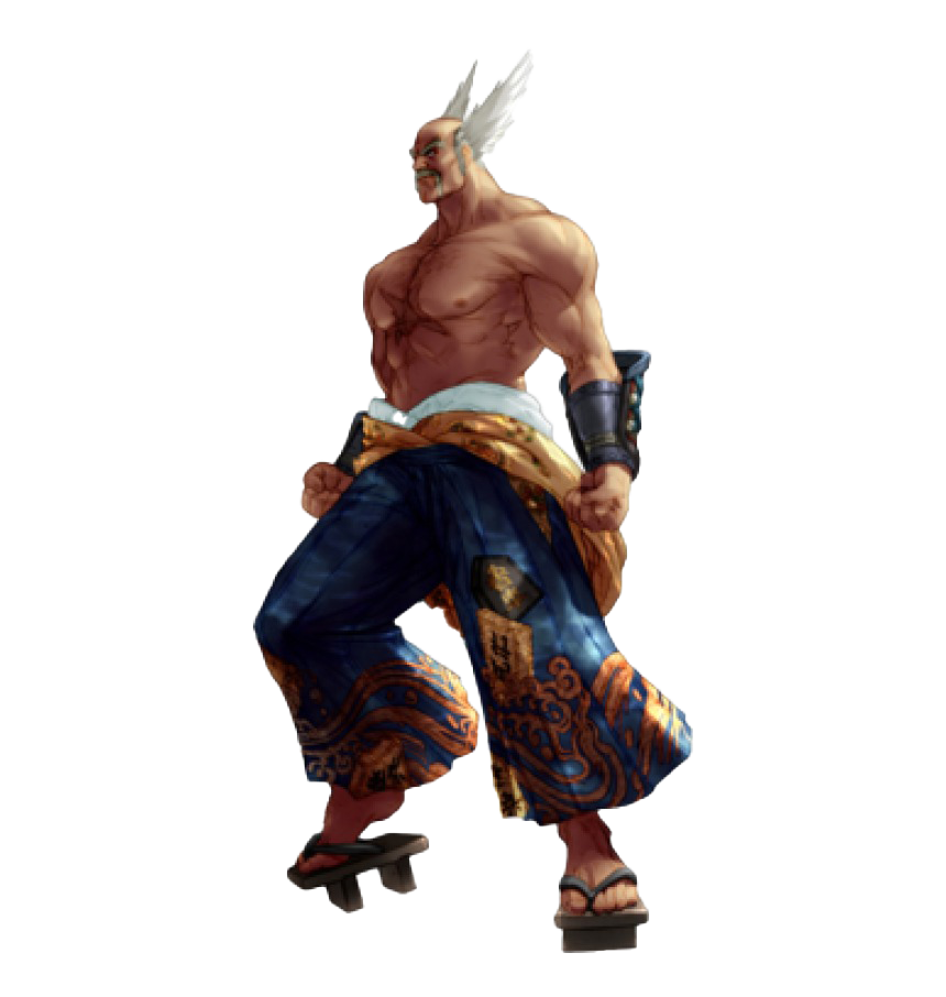 Download PNG image - Heihachi Mishima PNG Clipart 