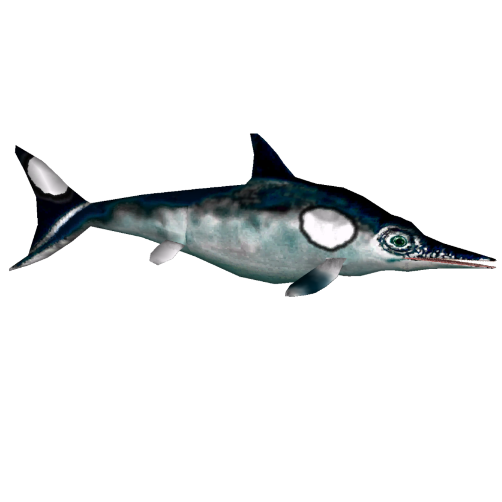Download PNG image - Ichthyosaur PNG Clipart 
