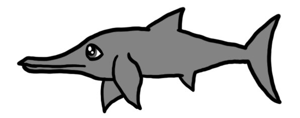 Download PNG image - Ichthyosaur PNG Pic 