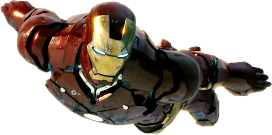 Download PNG image - Iron Man Flying PNG File 