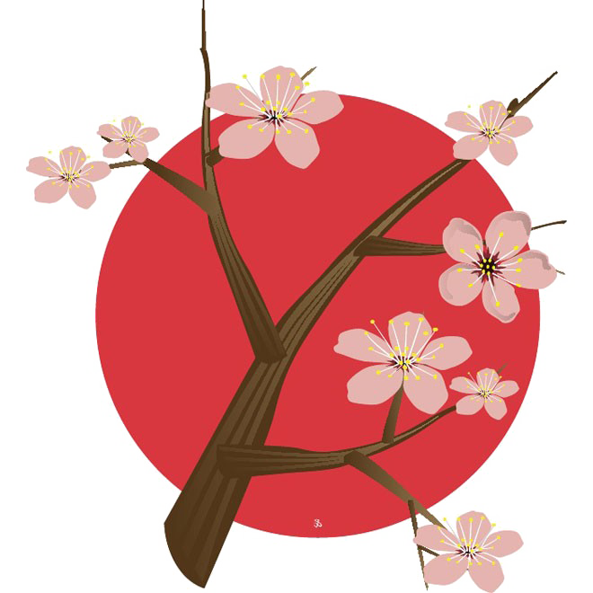 Download PNG image - Japanese Flowering Cherry PNG Free Download 