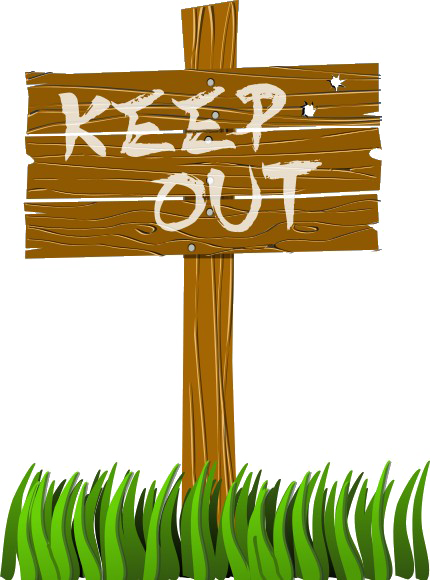 Download PNG image - Keep Out PNG HD 