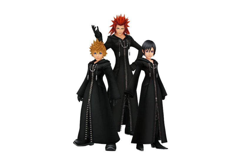 Download PNG image - Kingdom Hearts Organization XIII PNG Clipart 