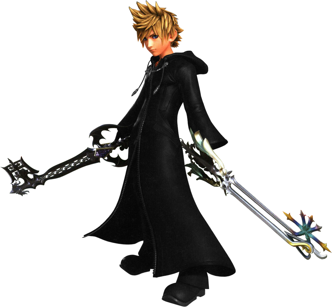 Download PNG image - Kingdom Hearts Roxas PNG Background Image 
