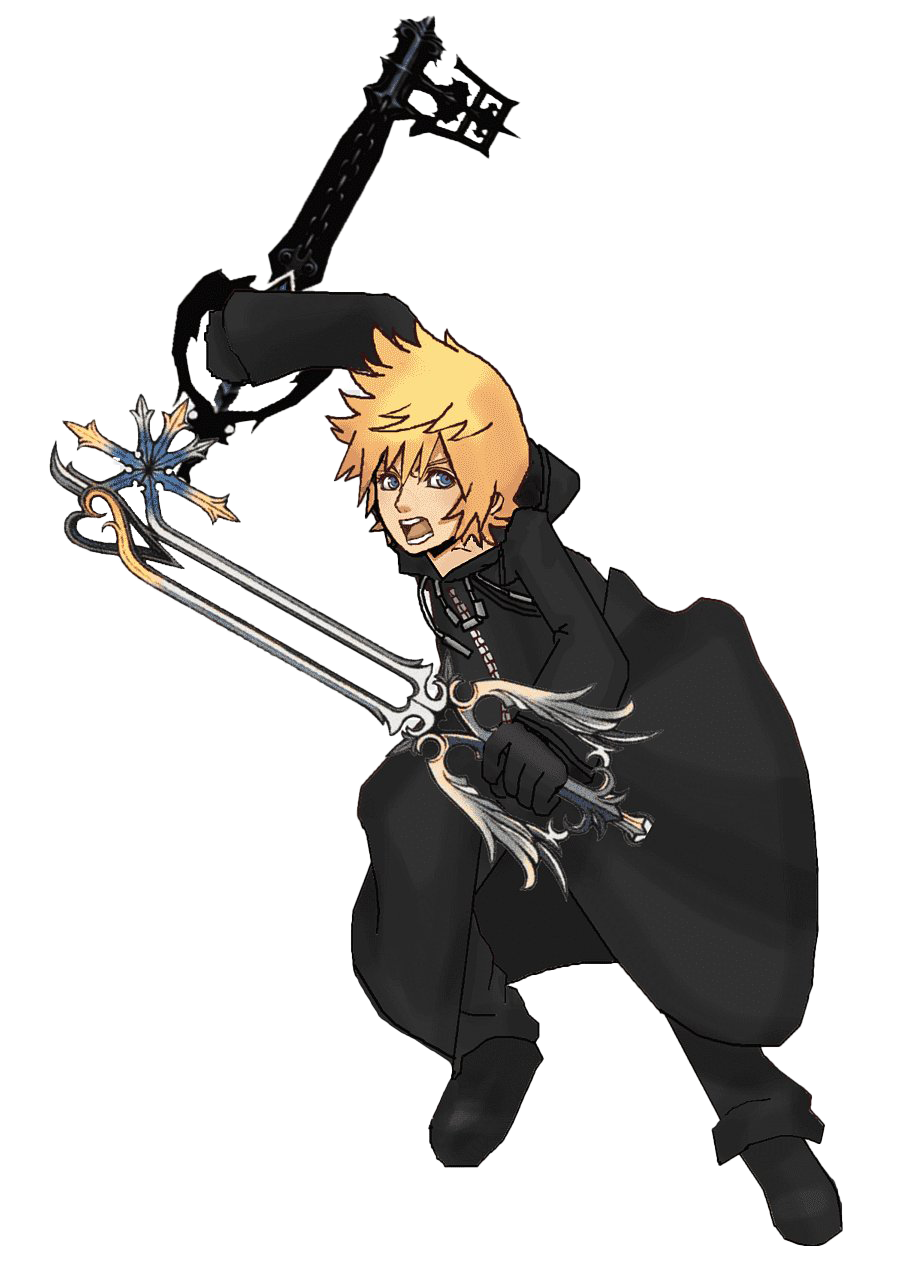 Download PNG image - Kingdom Hearts Roxas PNG Transparent Picture 