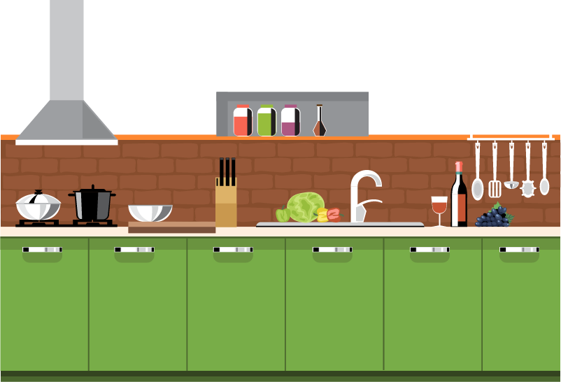 Download PNG image - Kitchen PNG No Background 