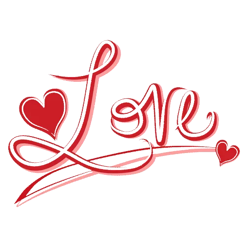 Download PNG image - Love Text PNG Free Download 