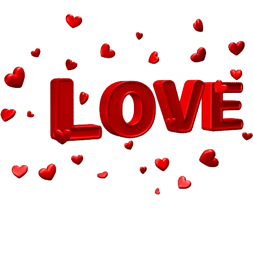 Download PNG image - Love Word Text PNG Pic 