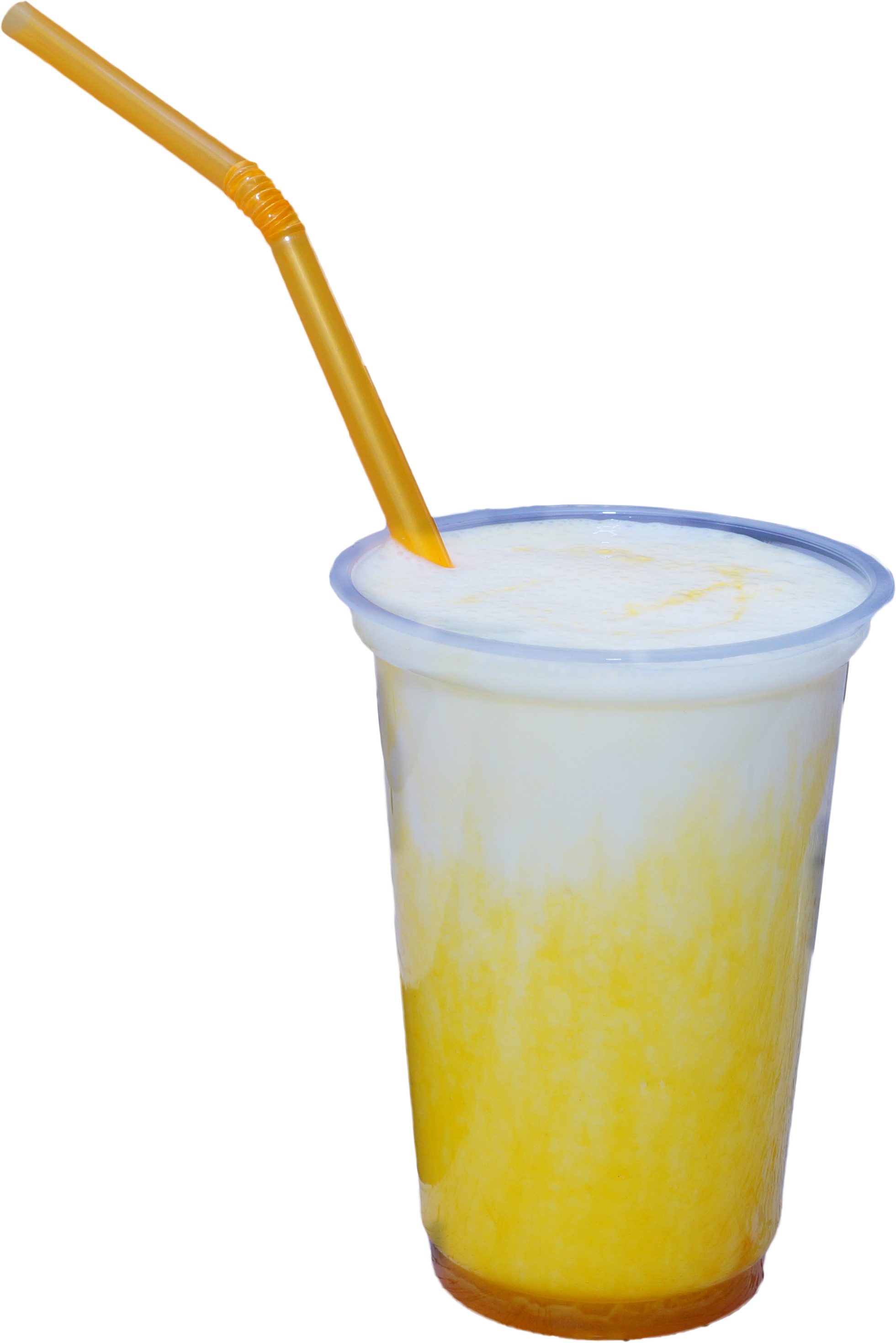 Download PNG image - Mango Cold Drink Shake Glass PNG 