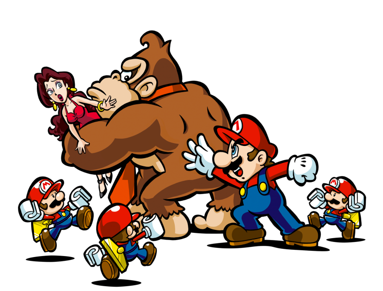 Download PNG image - Mario Vs Donkey Kong PNG Transparent Picture 