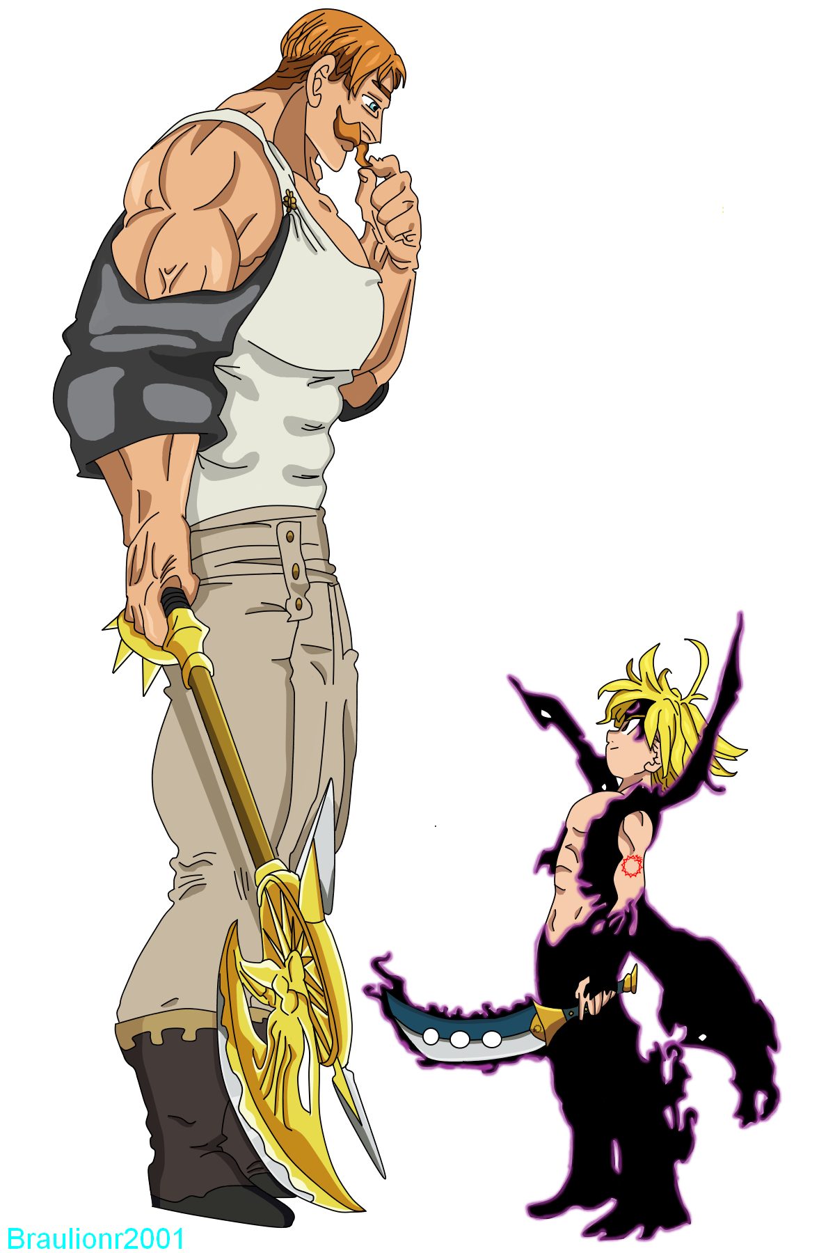 Download PNG image - Meliodas PNG Picture 