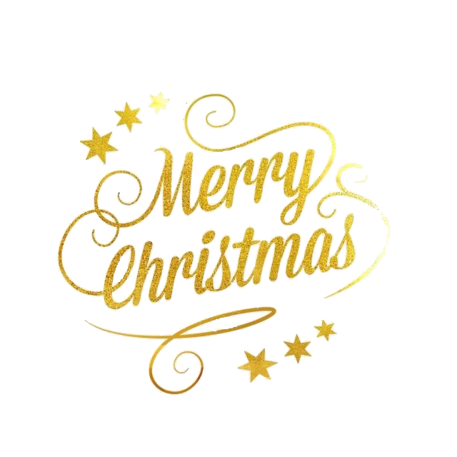 Download PNG image - Merry Christmas Word PNG Photos 
