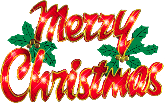 Download PNG image - Merry Christmas Word PNG Pic 