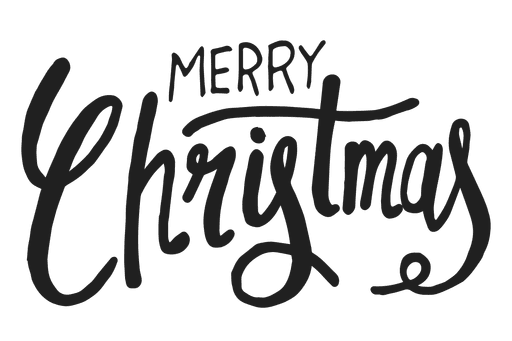 Download PNG image - Merry Christmas Word PNG Transparent Image 
