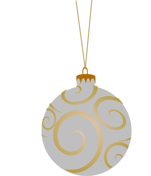 Download PNG image - Metallic Ornament PNG Picture 